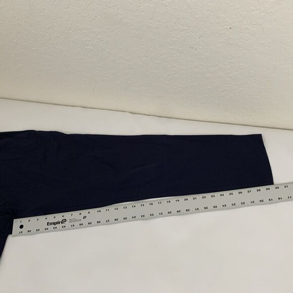 NWT Fabletics The Only Pant Men 33X32 Navy Blue Chino Stretch Golf Workwear - Picture 9 of 12